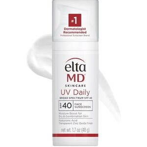 EltaMD UV Daily Broad Spectrum SPF 40 Moisture Boost Sunscreen